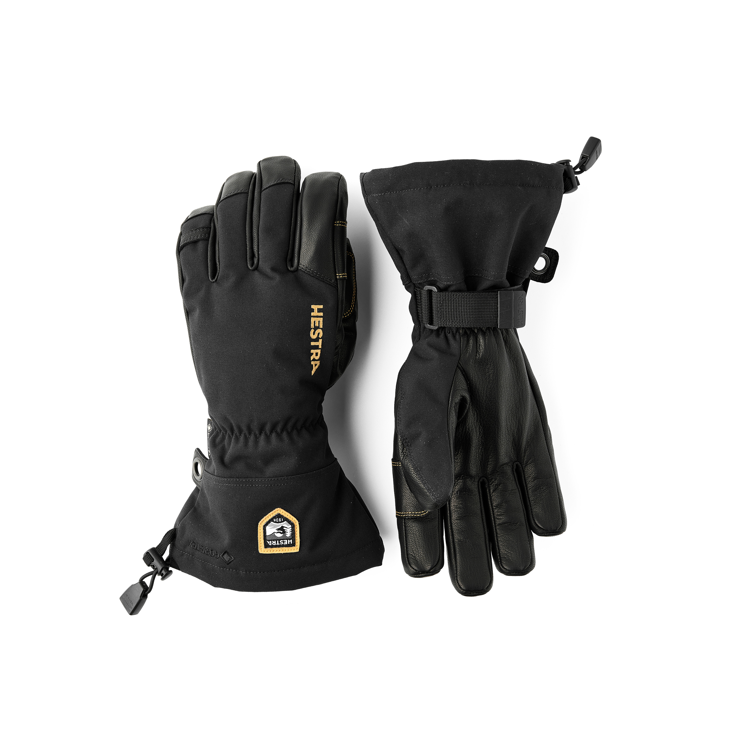 HESTRA：Leather GORE-TEX、5本指、MD8、カーキ、新品 Army Leather Gore-Tex - 5 finger – Hestra Gloves
