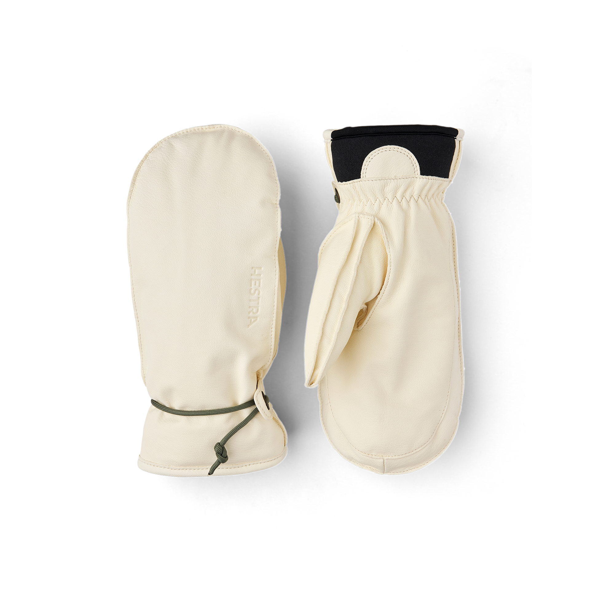 Wakayama Mitt Almond White | Hestra – Hestra Gloves