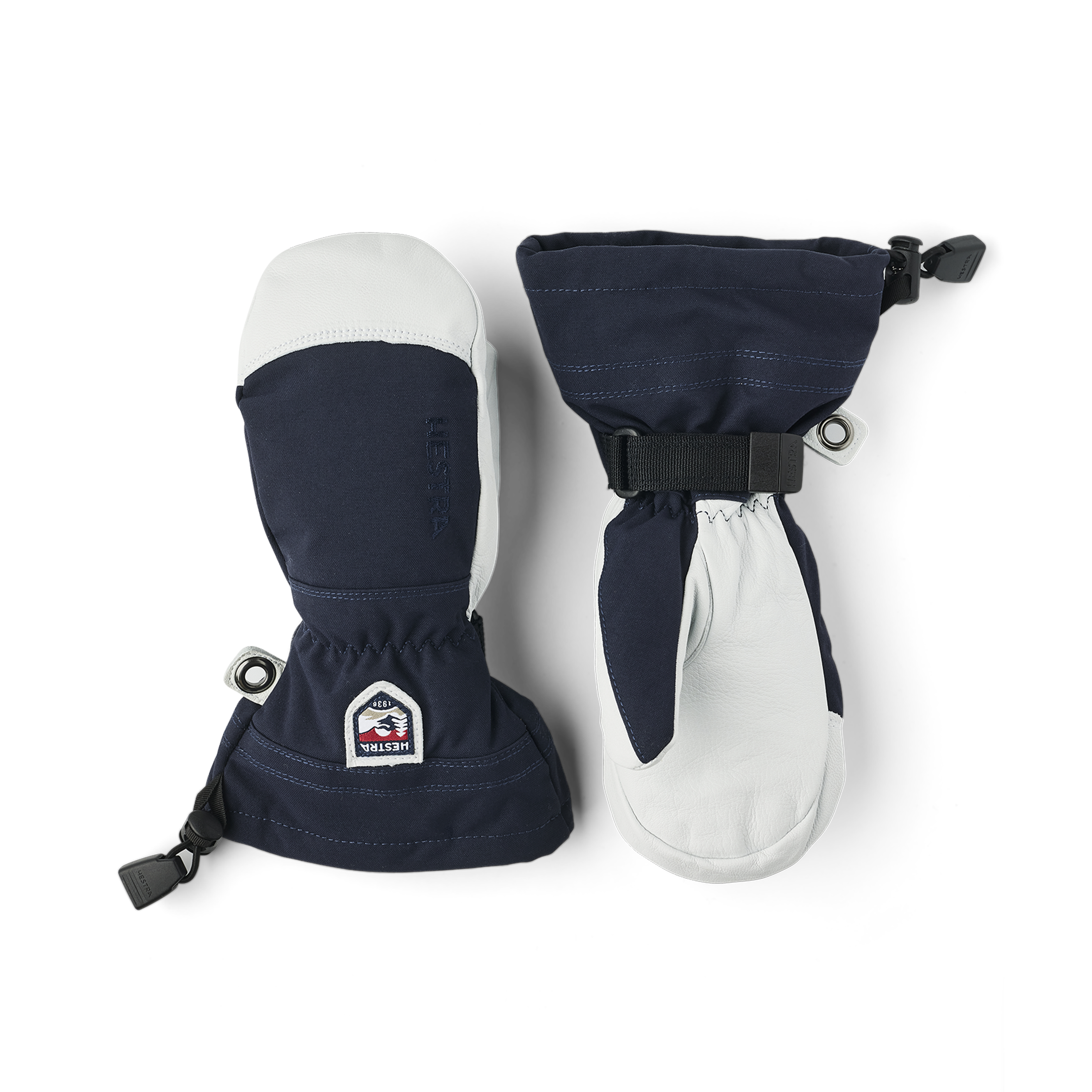 Army Leather Heli Ski Jr. - mitt – Hestra Gloves Army Leather Heli Ski Jr. - mitt – Hestra Gloves