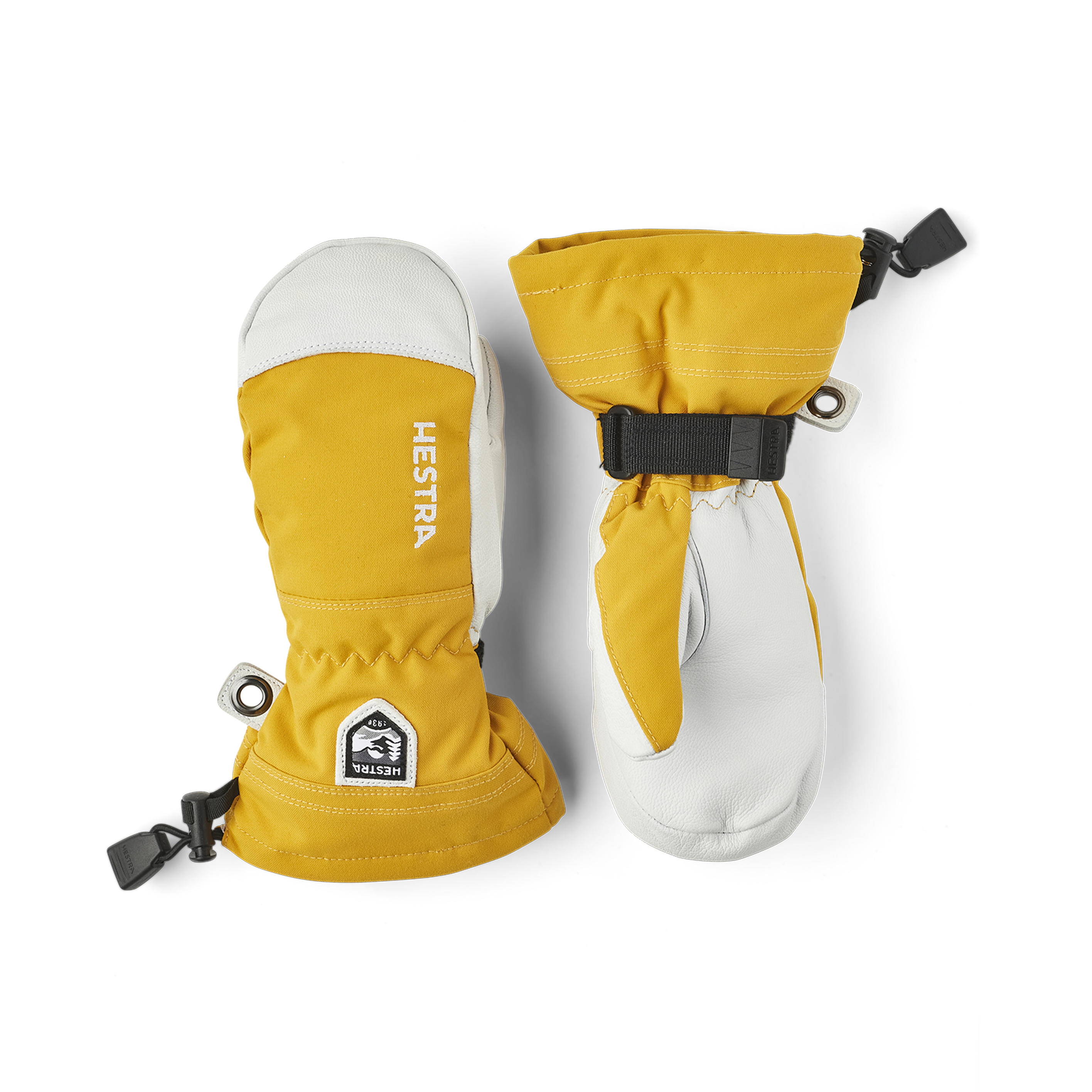 Army Leather Heli Ski Jr. - mitt – Hestra Gloves Army Leather Heli Ski Jr. - mitt – Hestra Gloves